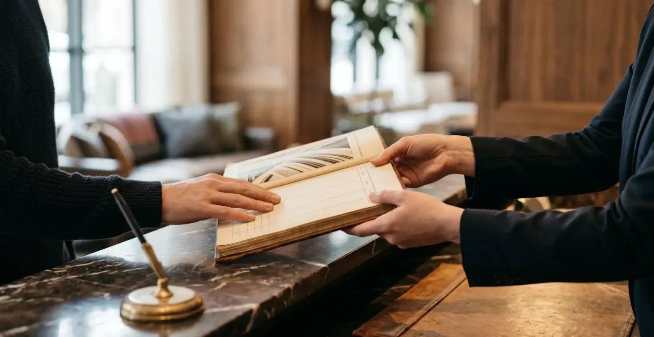 Interaction humaine privilégiée lors d'une réservation directe à l'hôtel