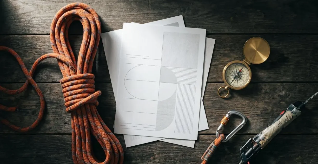 Gros plan symbolique sur documents d'assurance et équipement sportif illustrant la vérification des garanties